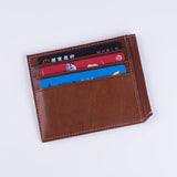 Men's Cow Leather Drivers Wallet Slim Driver Holder Car Document Orgainzer