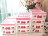 Cartoon Multi-Layer Drawer Box Desktop Storage Jewelry Box