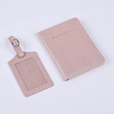 Personalised Passport Cover & Luggage Tag Set for Couples