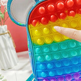 Amiqi Popping It Bubbles Back Pack Bag Water Resistant