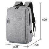 Male Backpack Encanto Waterproof Laptop Bag Multifunctional Travel Backpack