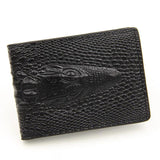 Crocodile Pattern Driver Holder PU Leather Car Document Wallet