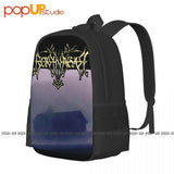 Borknagar Backpack Large Vintage School Sport Bag