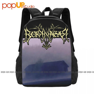 Borknagar Backpack Large Vintage School Sport Bag