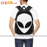 Alien Head Shirt Backpack Large Capacity Travel Beach Bag Gym Tote Bag