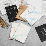 Colorful Marble Passport Cover Waterproof Case Holder Travel Cover