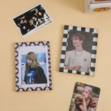 3 Inch Acrylic Photo Frame Transparent Idol Postcards Display Holder