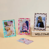 3 Inch Acrylic Photo Frame Transparent Idol Postcards Display Holder