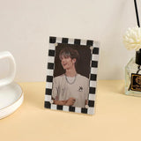 3 Inch Acrylic Photo Frame Transparent Idol Postcards Display Holder