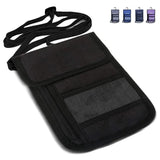 Nylon Passport Pouch Travel Wallet RFID Blocking