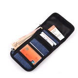 Nylon Passport Pouch Travel Wallet RFID Blocking