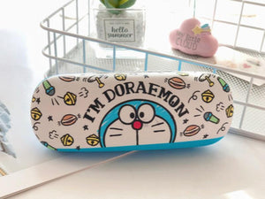 Cartoon Glasses Case PU Leather Myopia Glasses Case