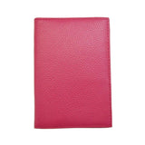 Cowhide Leather Passport Holder Soft Solid Candy Composite Package Cover