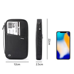 Family Passport Holder Waterproof Document Organizer