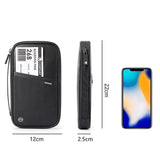 Family Passport Holder Waterproof Document Organizer