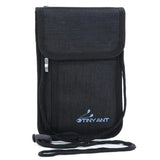 Nylon Anti-Thief Neck Stash Travel Wallet RFID Blocking