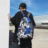 Waterproof Nylon Backpack for Girls Large Capacity Schoolbags