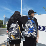 Waterproof Nylon Backpack for Girls Large Capacity Schoolbags