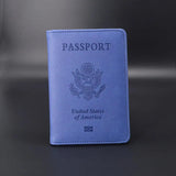 RFID Blocking Passport Cover Multifunction Passport Case
