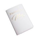 Mr Mrs Passport Cover Luggage Tag Set AN28