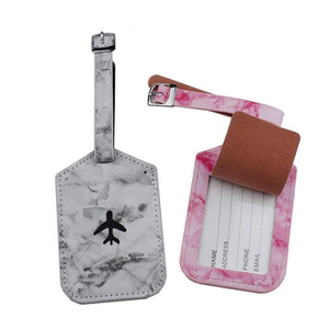 Marbling Passport Cover Luggage Tag Set