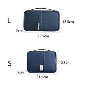 Travel Wallet Passport Holder Family Waterproof Document Organizer