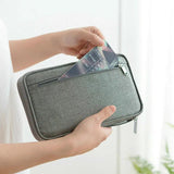 Travel Wallet Passport Holder Family Waterproof Document Organizer