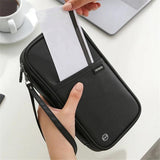 Waterproof Family Passport Holder Document Organizer Travel Wallet