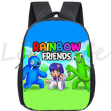 Cute Rainbow Kindergarten Backpack for Kids