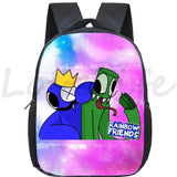 Cute Rainbow Kindergarten Backpack for Kids