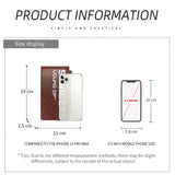 Men's Anti-Theft Brush Long Wallet Large-Capacity Multi-Card