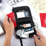 Waterproof Hanging Neck Passport Bag ID Package