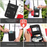 Waterproof Hanging Neck Passport Bag ID Package