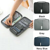 Family Travel Wallet Passport Holder Waterproof Document Case