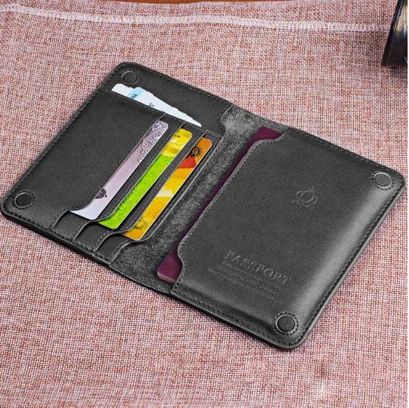 Waterproof Family Leather Case Passport Cover Passport Holder