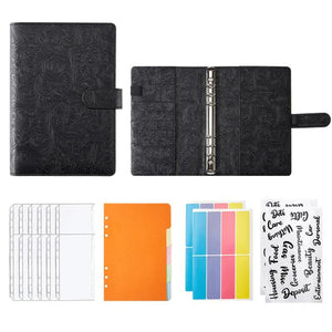 A5/A6 Leather Budget Planner Organizer Binder