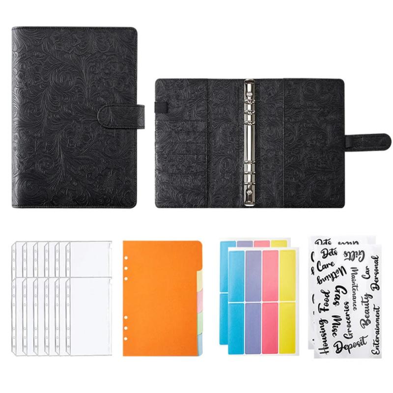A5/A6 Leather Budget Planner Organizer Binder