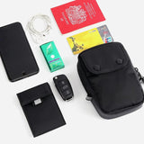 RFID Anti-Theft Neck Travel Document Passport Cover Case Storage Wallet