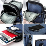 Travel Shoulder Neck Bag Messenger Passport Holder Cover Belt Pouch Crossbody