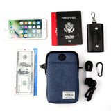 Travel Shoulder Neck Bag Messenger Passport Holder Cover Belt Pouch Crossbody