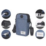 Travel Shoulder Neck Bag Messenger Passport Holder Cover Belt Pouch Crossbody