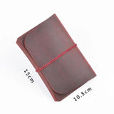 Vintage Leather Passport Cover for Men
