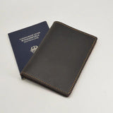 Cow Leather Passport Holder Travel Wallet Covers for Passports Men