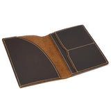Cow Leather Passport Holder Travel Wallet Covers for Passports Men