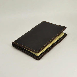 Cow Leather Passport Holder Travel Wallet Covers for Passports Men