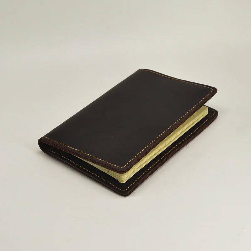 Cow Leather Passport Holder Travel Wallet Covers for Passports Men