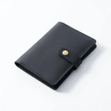 Vintage Leather Passport Holder for Men, Business Travel Wallet