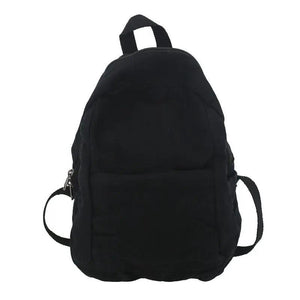 Japan Retro Couple Canvas Backpacks Classic School Large Capacity Backpack