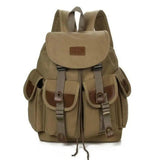 Hot Canvas Travel Backpack Student School Bag