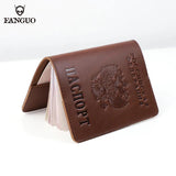 Retro Leather Passport Bag Travel Passport Wallet